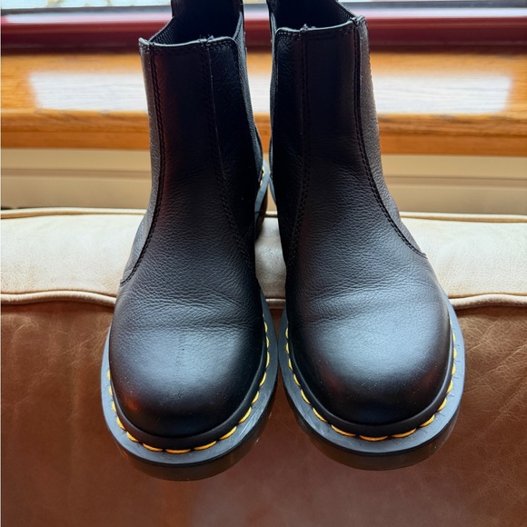 Dr. Martens Black Leather Ankle Boots - Picture 4 of 7